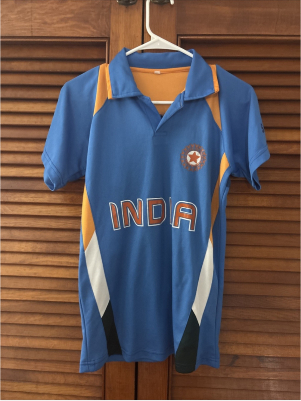 India Oppo National Cricket Team Jersey Shirt Adult Size 34 (85CM)